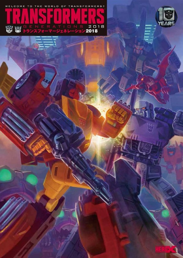 Hero X Transformers Generations 2018 Book Cover Revealed (1 of 1)